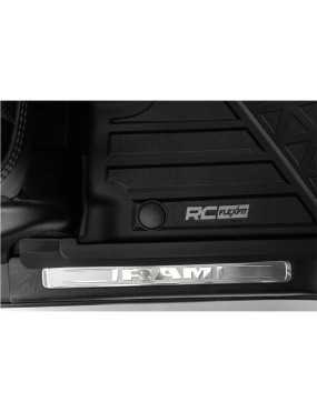 Dywaniki na podłogę przód i tył Rough Country Flex-Fit Crew Cab