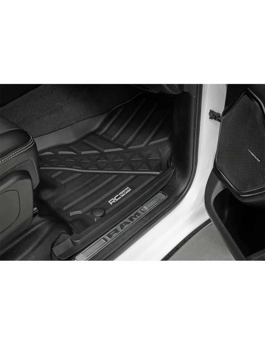 Dywaniki na podłogę przód i tył Rough Country Flex-Fit Crew Cab