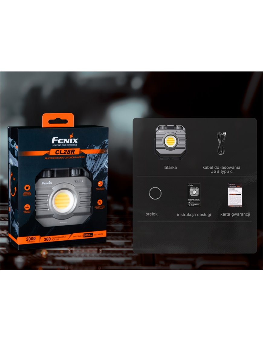 Fenix CL28R LED flashlight