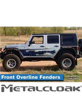 Overline Tube Fender, Pair, JK