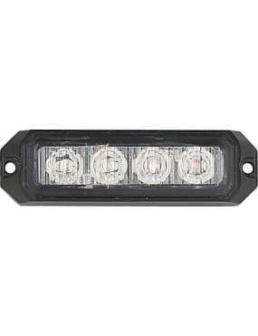 Lampa strobo 4x LED mała biała R10