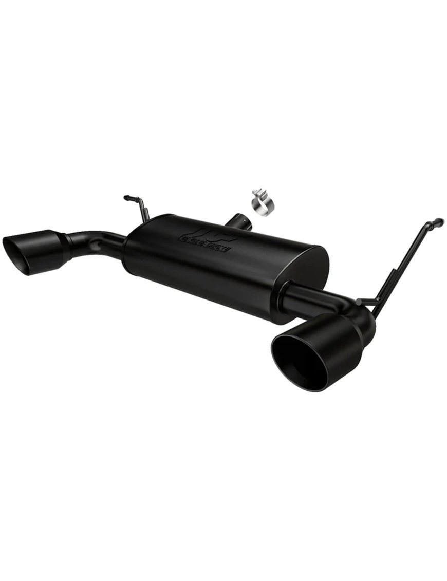 MAGNAFLOW JK JEEP WRANGLER STREET SERIES AXLE-BACK PERFORMANCE EXHAUST SYSTEM MAGNAFLOW JK JEEP WRANGLER STREET SERIES AXLE-BACK PERFORMANCE EXHAUST SYSTEM