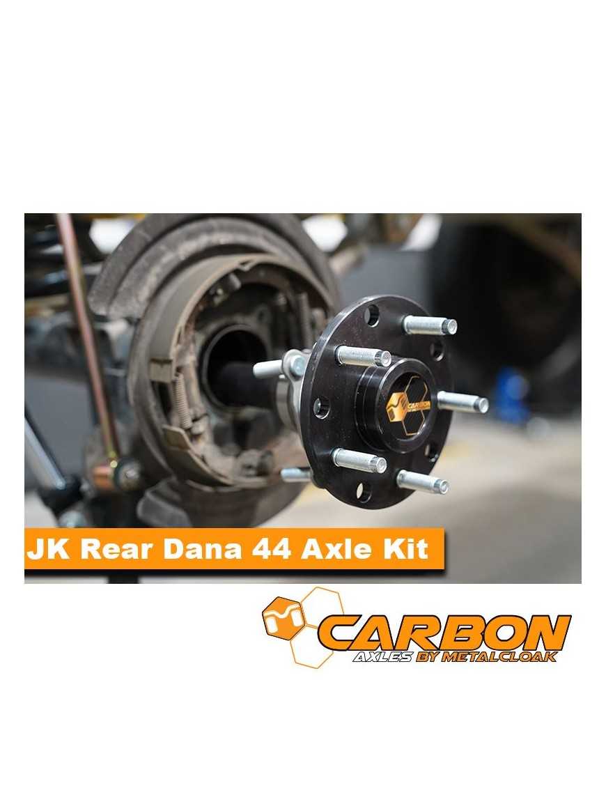 Rear Axle Shafts Carbon Jeep Wrangler JK Rubicon D44 32 Spline Rear Axle Shafts Carbon Jeep Wrangler JK Rubicon D44 32 Spline