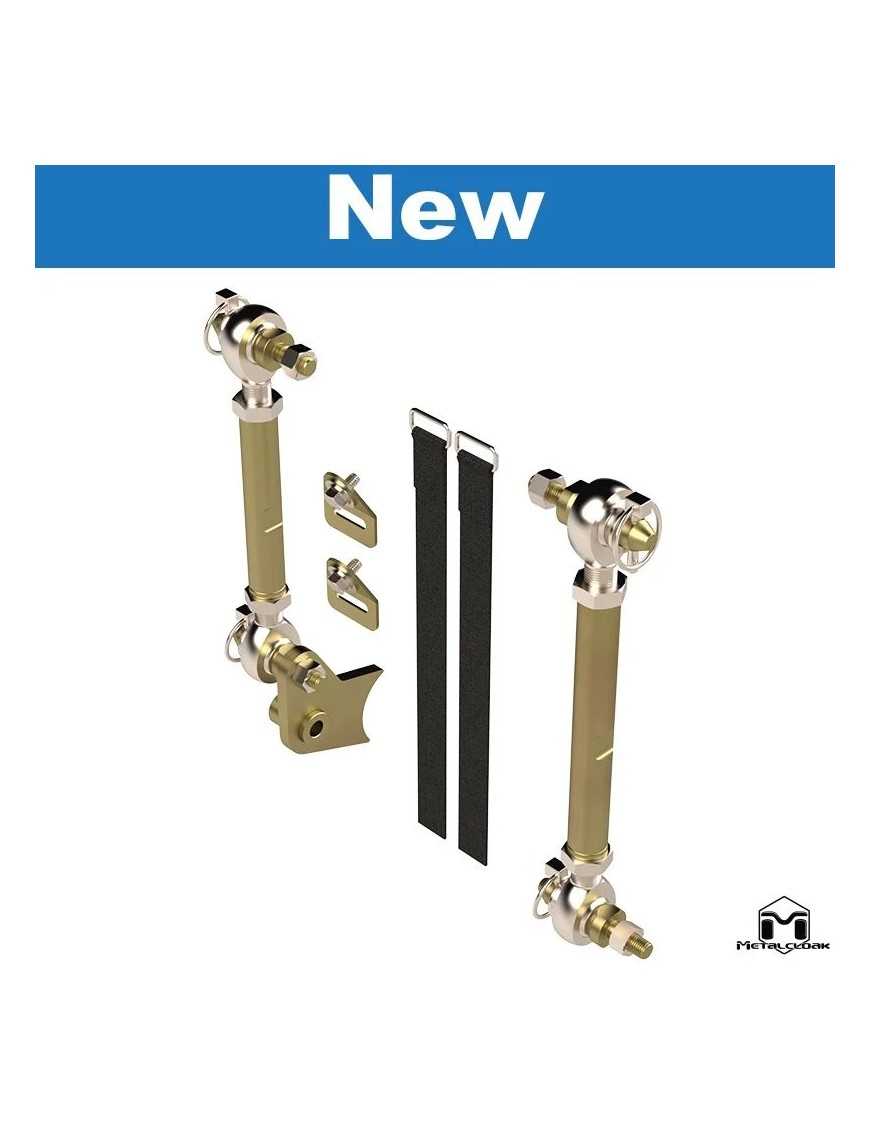 Front Sway Bar Disconnect Links Jeep Wrangler JL Gladiator 2018-2023 Front Sway Bar Disconnect Links Jeep Wrangler JL Gladiator 2018-2023