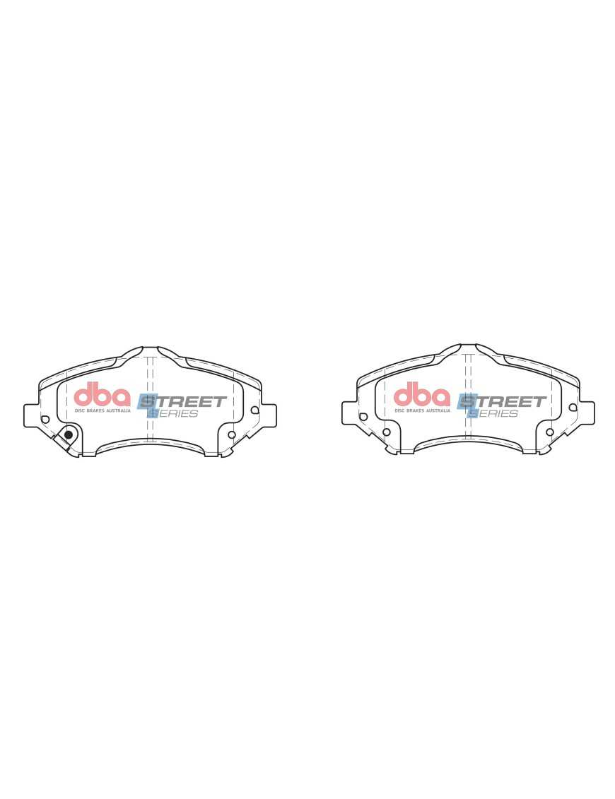 Brake Pads Street Series Ceramic | Front Axle Jeep Wrangler JK