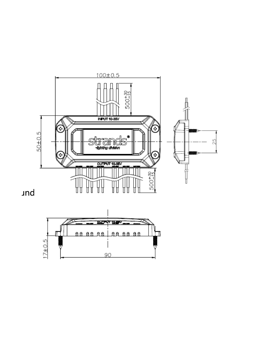 Module creating a strobe effect for LED bars from Strands Module creating a strobe effect for LED bars from Strands