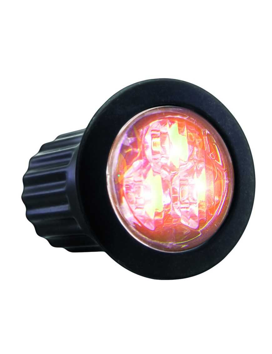 STRANDS STROBE ROUND SLIM IP68,ECE/R65/R10 APPROVED STRANDS STROBE ROUND SLIM IP68,ECE/R65/R10 APPROVED