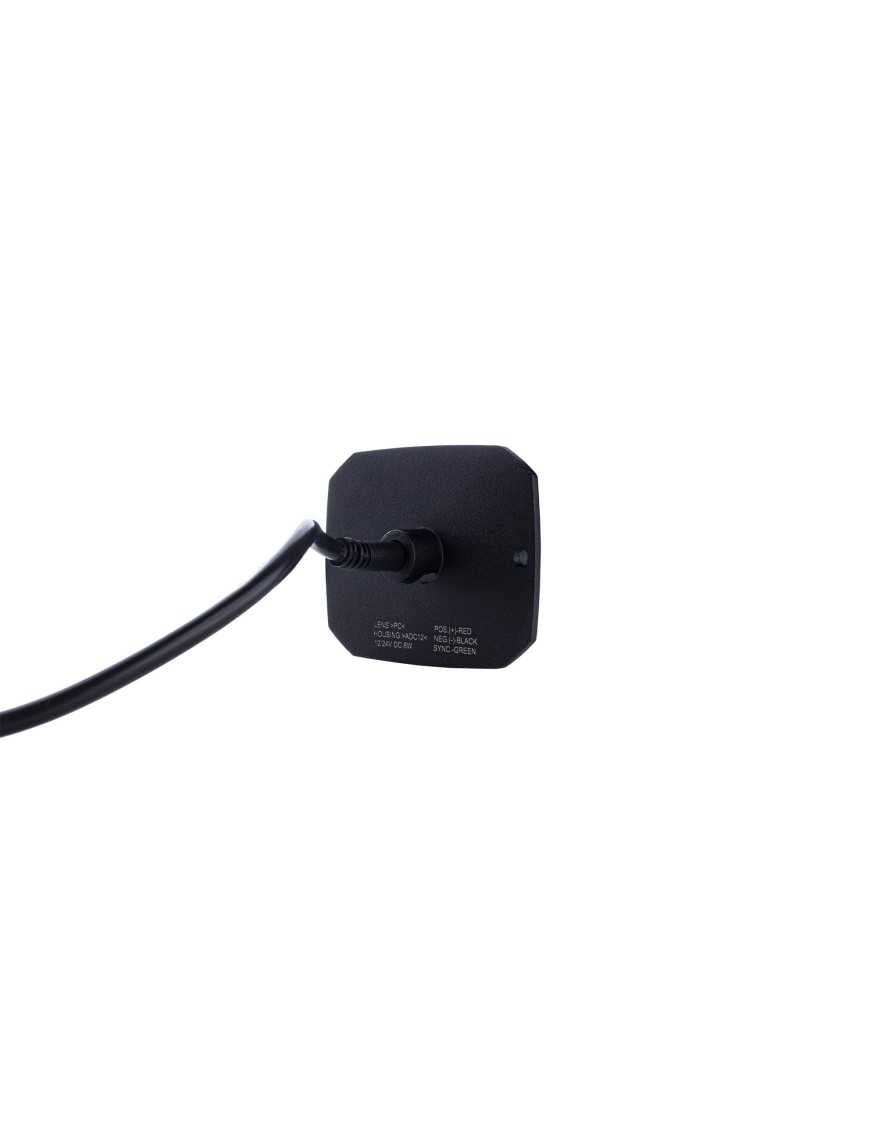 STRANDS LIGHTHEAD 4 LED, DUO COLOR WHITE  AMBER,10-32V DC, IP67
