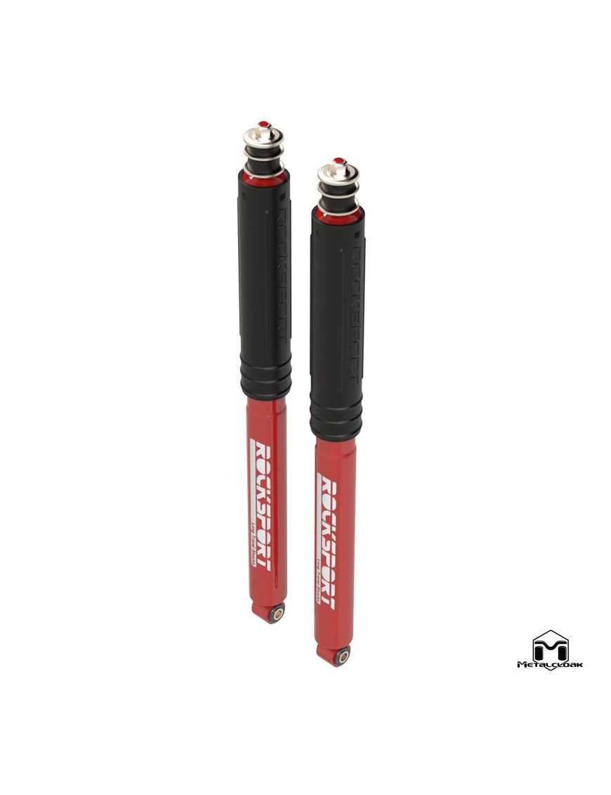 RockSport RED Long Travel Shock, JK Wrangler, Front, Pair RockSport RED Long Travel Shock, JK Wrangler, Front, Pair