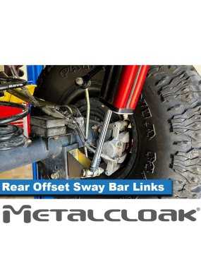 JL Wrangler Rear Offset Sway Bar Links, 12"
