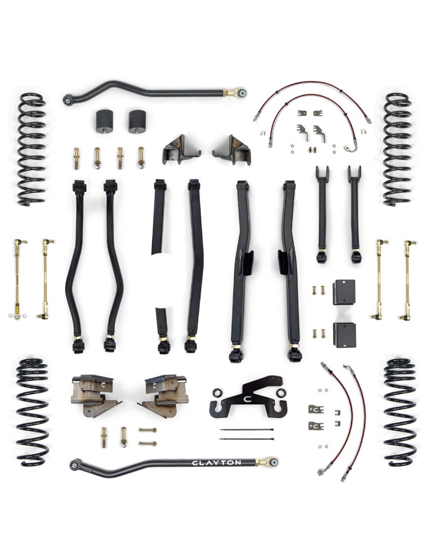 Zestaw zawieszenia Overland+ Clayton Lift 2,5"