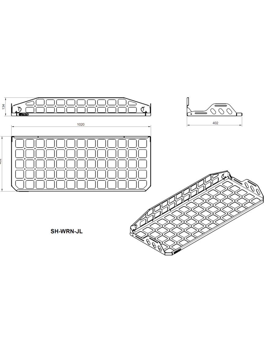 Roof Shelf - JEEP Wrangler JL