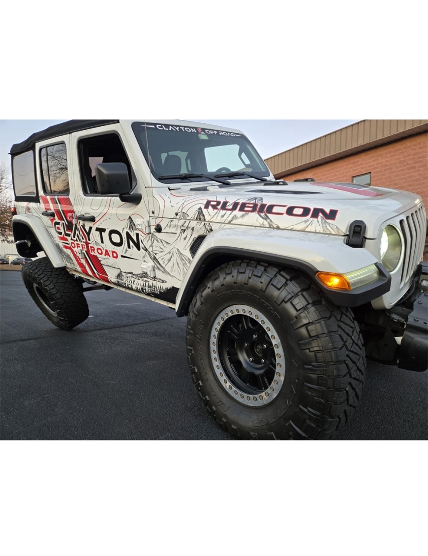 Zestaw zawieszenia Long Arm Clayton Overland+ Lift 3,5"