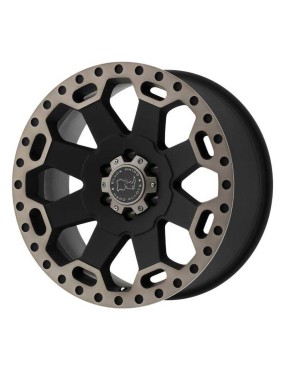 Felga aluminiowa Matte Black/Machined Dark Warlord Black Rhino