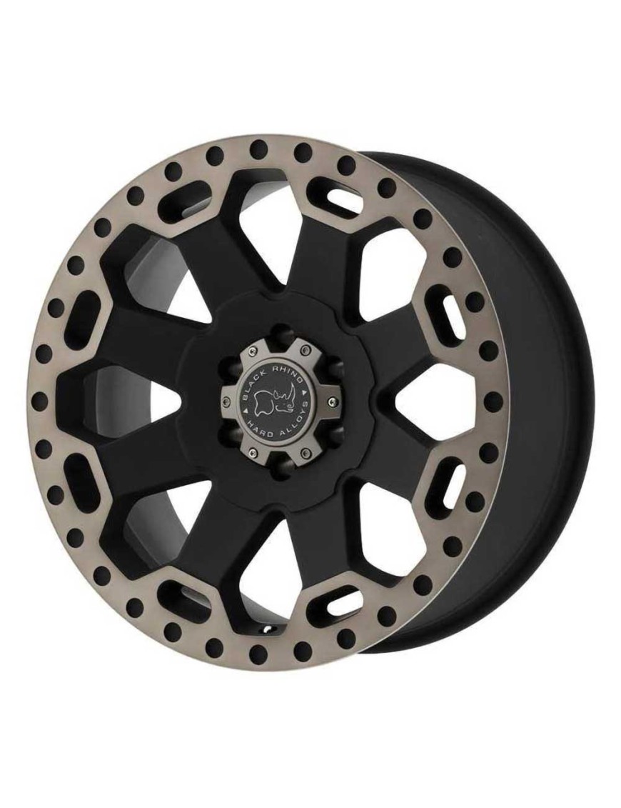 Felga aluminiowa Matte Black/Machined Dark Warlord Black Rhino