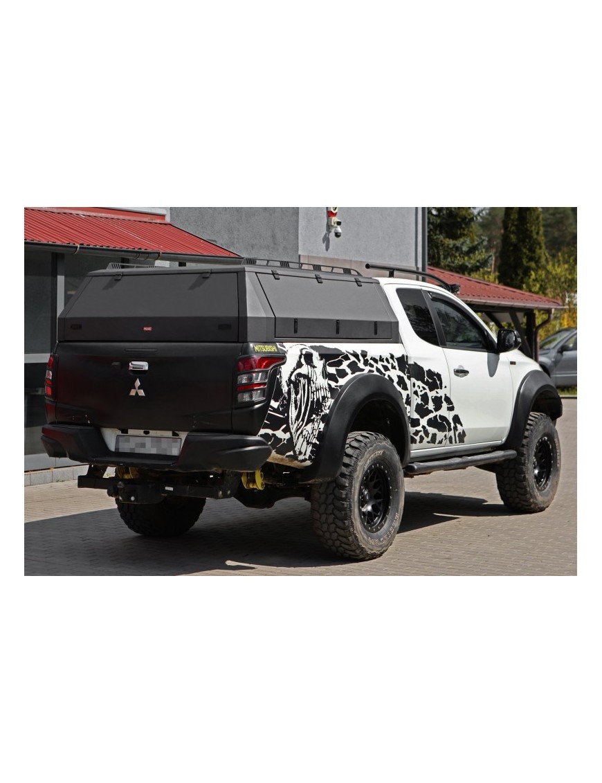 Hardtop Mitsubishi L200 15-19, aluminiowy - MorE 4x4 (king cab)