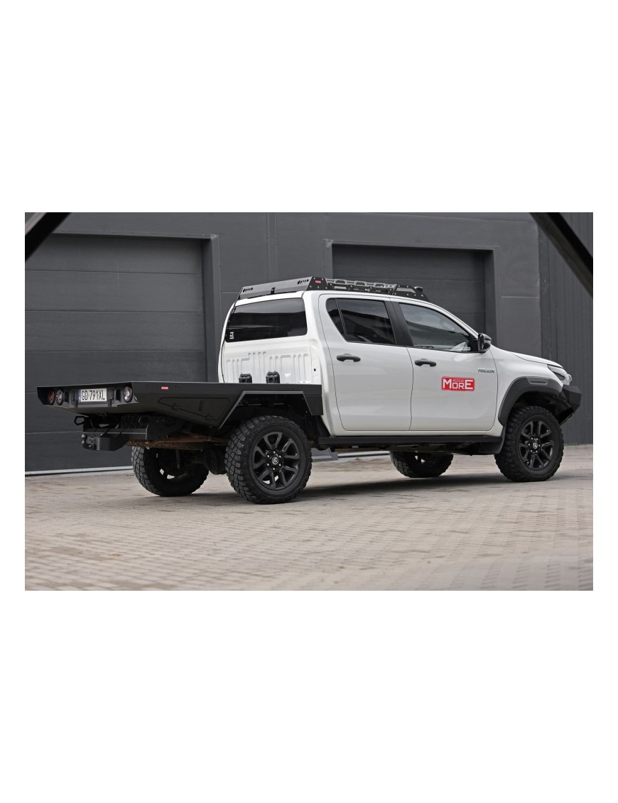 Zabudowa transportowa pickup Toyota Hilux Revo - flatbed More 4x4