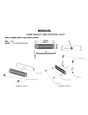 Strands DARK KNIGHT SM6 RED 809513