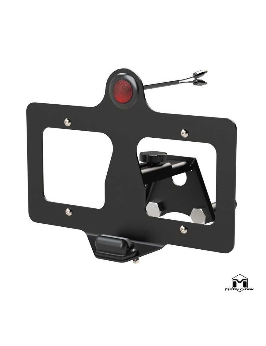 Relokacja tablicy Jeep Wrangler JL na koło zapasowe Metalcloak Relokacja tablicy Jeep Wrangler JL na koło zapasowe Metalcloak