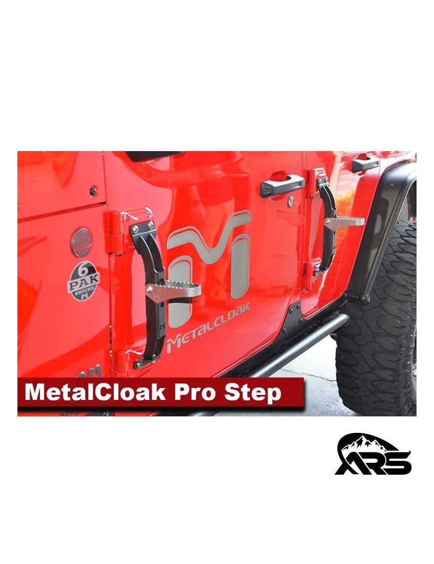 MetalCloak Rocklander Hinge Step Pair JL Wrangler JT Gladiator