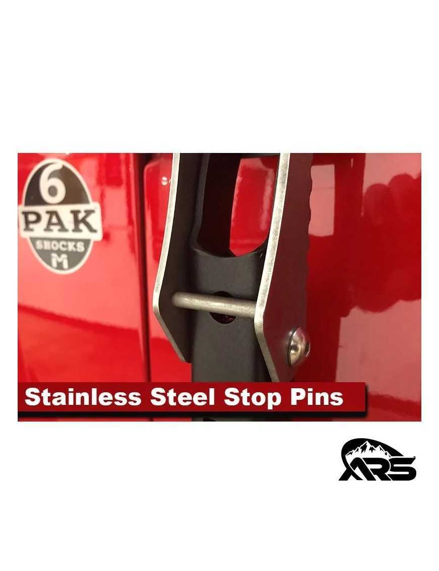 MetalCloak Rocklander Hinge Step Pair JK Wrangler
