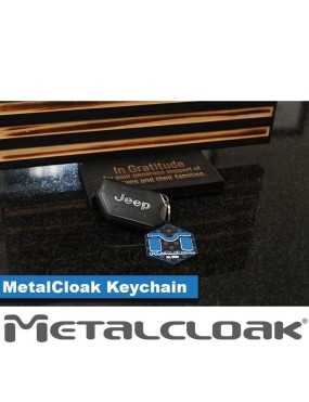 MetalCloak Rubber Keychain
