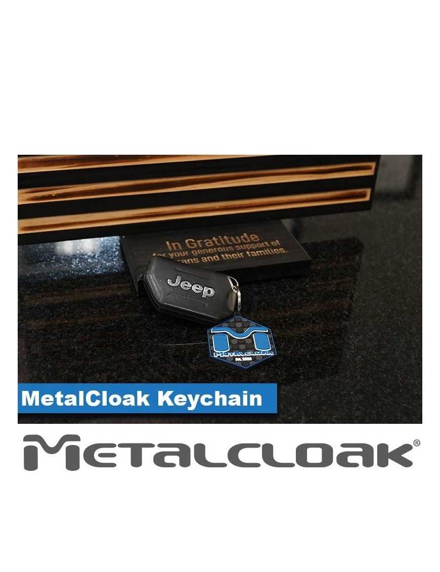 MetalCloak Rubber Keychain
