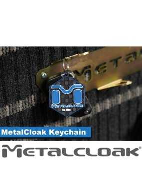 MetalCloak Rubber Keychain