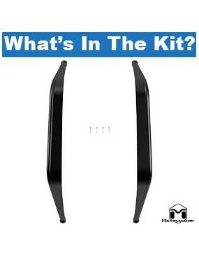 Overline Hi-Clearance Dovetailed & Removable Rear Flare, Narrow Edition, Pair, JK