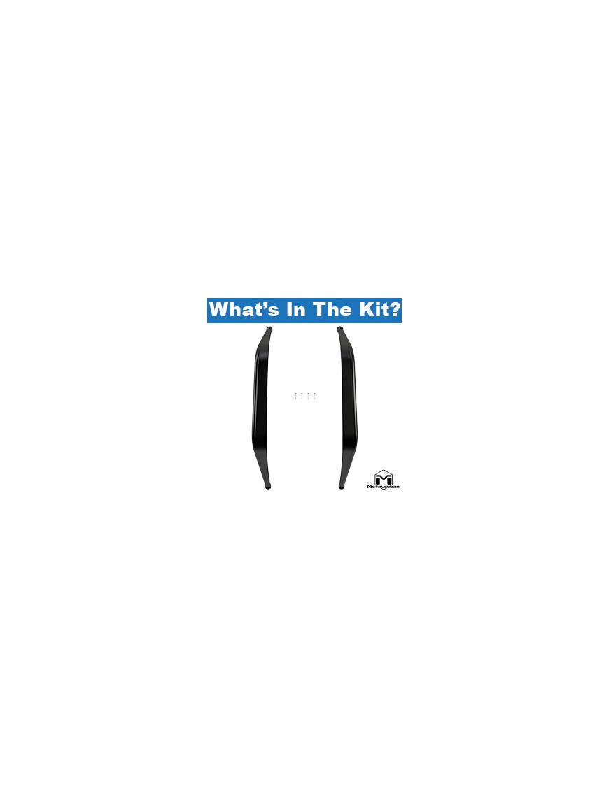 Overline Hi-Clearance Dovetailed & Removable Rear Flare, Narrow Edition, Pair, JK
