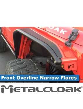 Overline Hi-Clearance Quick-Release Front Flare, Narrow Edition, Pair, JK