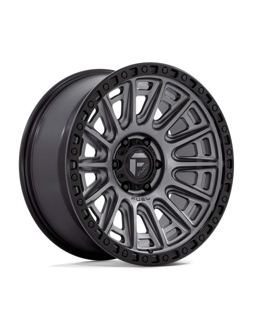 Felga aluminiowa D835 CYCLE Matte Gunmetal W/ Black Ring Fuel