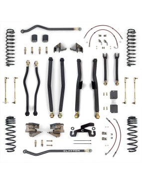 Zestaw zawieszenia Long Arm Clayton Premium Lift 1" JL 392