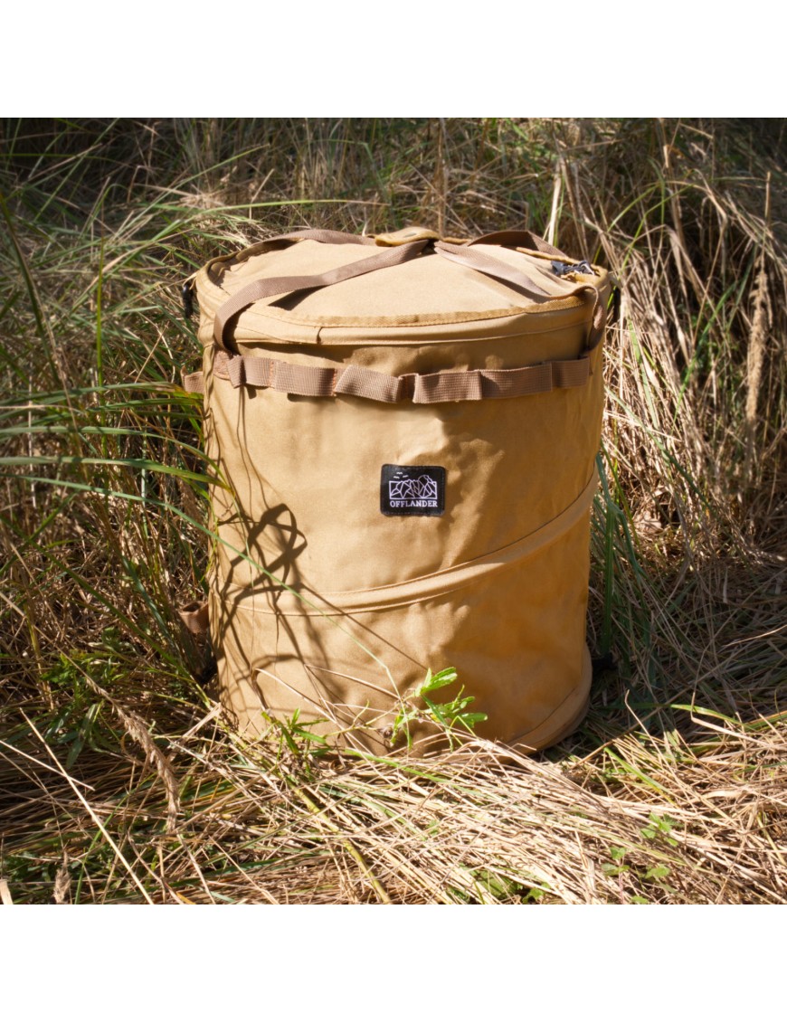OFFLANDER KOSZ KEMPINGOWY CYLINDRYCZNY KHAKI