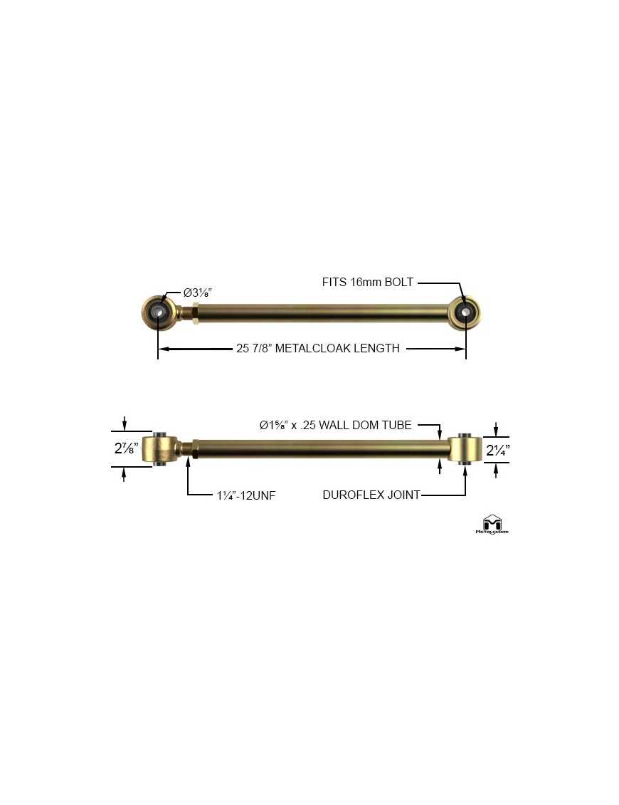 Bronco 6G Rear Lower Duroflex Control Arms