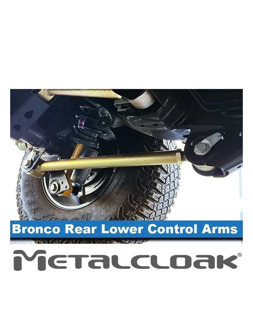 Bronco 6G 2.5" Game-Changer Suspension & Lift Kit, No Shock Edition
