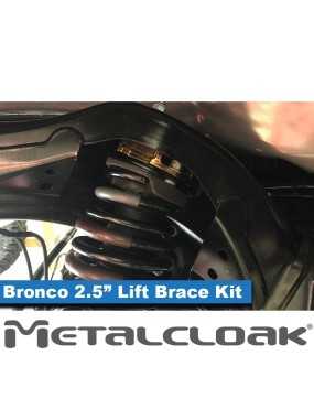 Bronco 6G 2.5" Game-Changer Suspension & Lift Kit, No Shock Edition