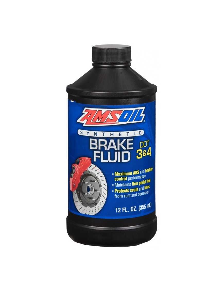 AMSOIL DOT 3 and 4 Synthetic Brake Fluid