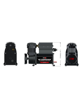 Three compressor for locks and tires CKMA12 Gen 3 TR-LAC-003