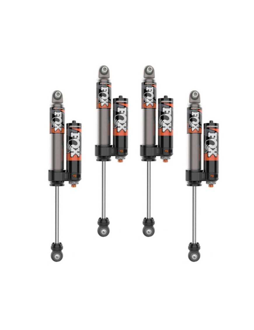 FOX Performance Elite 2.5 Reservoir Adjustable DSC Lift 2-3” shock absorber kit.