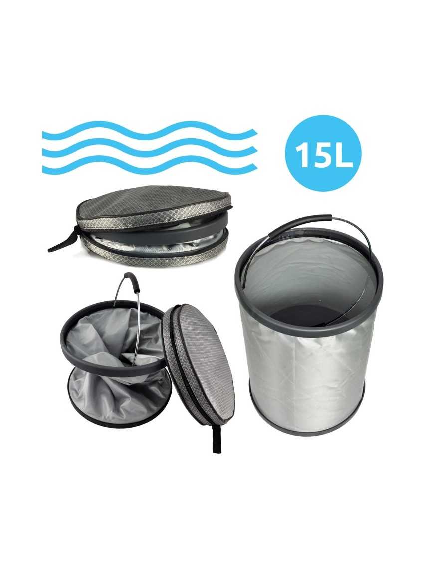 Collapsible Bucket 15L – Portable Travel Bucket with Case Collapsible Bucket 15L – Portable Travel Bucket with Case