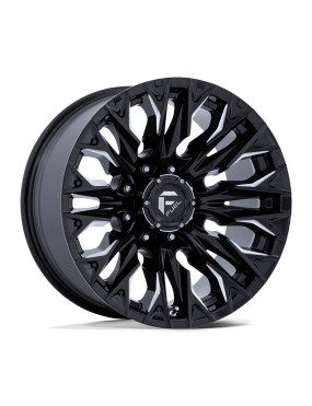 Felga aluminiowa D803 FLAME Gloss Black Milled Fuel