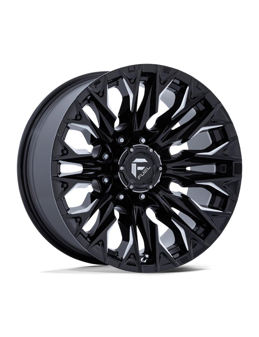 Felga aluminiowa D803 FLAME Gloss Black Milled Fuel