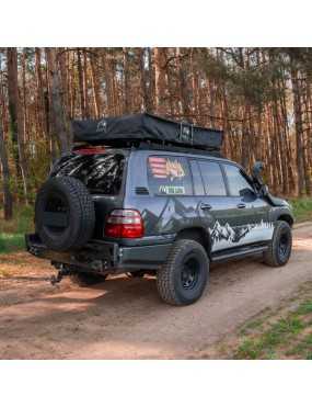 The Wild Camp Kolorado II roof tent belongs to the soft-shell rooftop tent series.