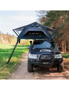 The Wild Camp Kolorado II roof tent belongs to the soft-shell rooftop tent series.