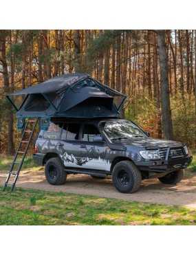 The Wild Camp Kolorado II roof tent belongs to the soft-shell rooftop tent series.