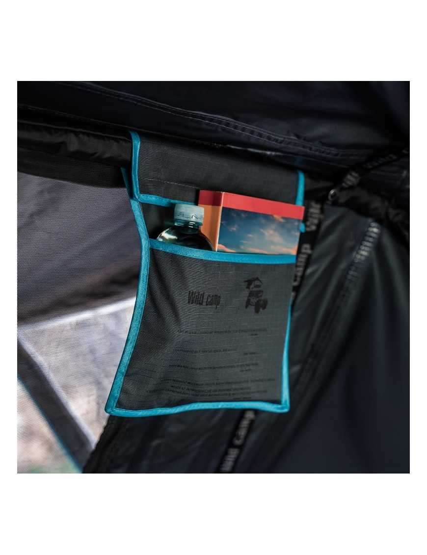 The Wild Camp Kolorado II roof tent belongs to the soft-shell rooftop tent series.