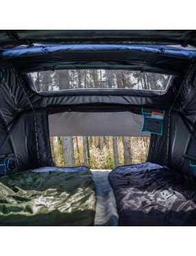 The Wild Camp Kolorado II roof tent belongs to the soft-shell rooftop tent series.