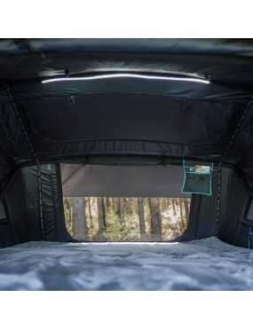 The Wild Camp Kolorado II roof tent belongs to the soft-shell rooftop tent series.