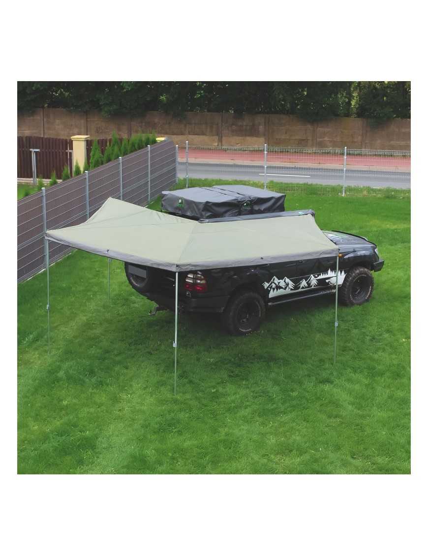 Wild Camp HEX 270° Awning 2m – Passenger Side